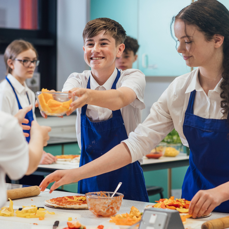 Home economics class